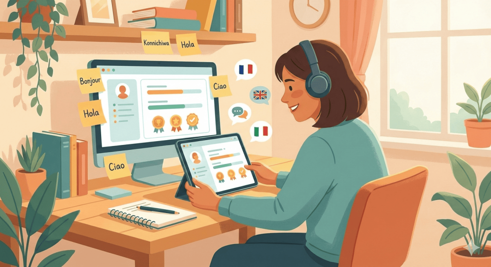 How to Stay Motivated When Learning a Language Online